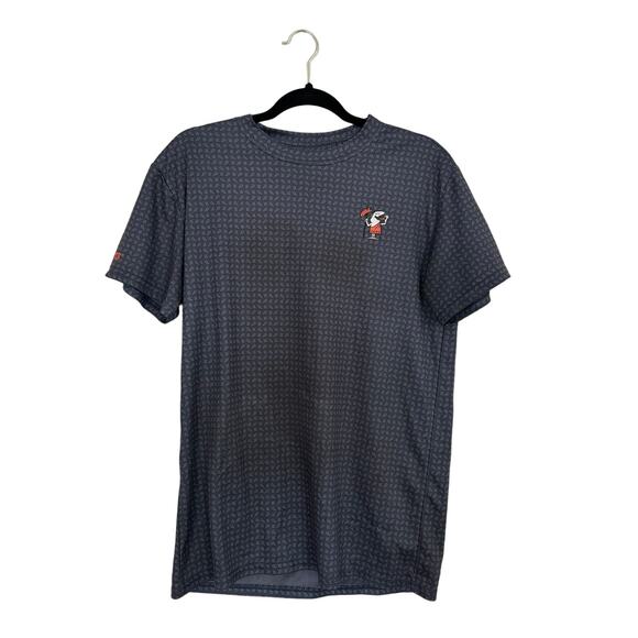 Little Caesars Uniform T Shirt Size Medium Unisex Grey Embroidered - Picture 1 of 5